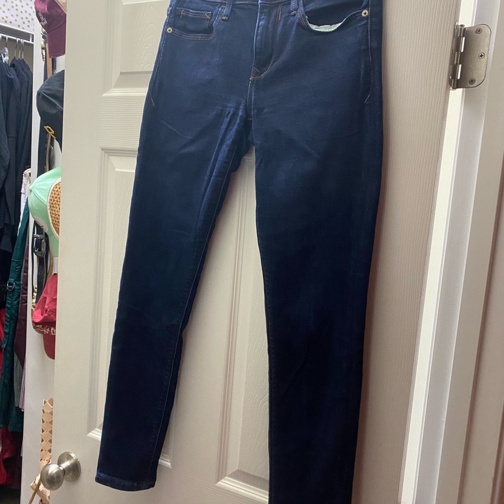 Women's Dark Blue Jeans
